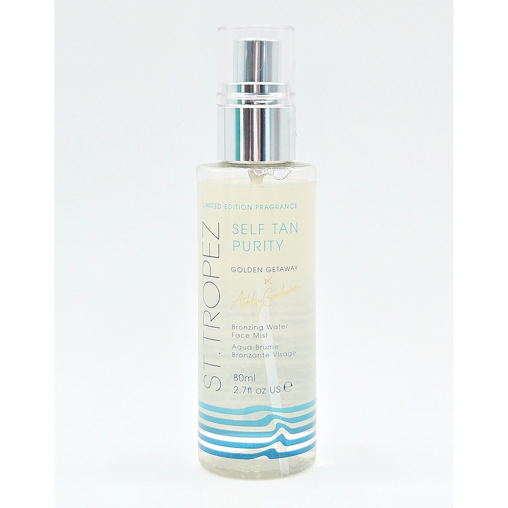 St. Tropez Self Tan Purity Bronzing Water Face Mist Golden Getaway 80ml 2.7oz